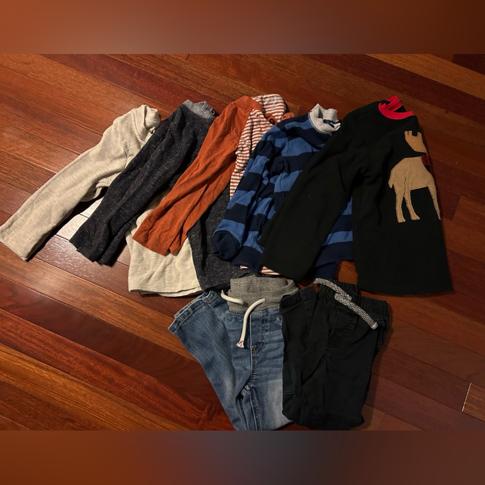 Lot of Toddler clothes by Cat & Jack and Carters
